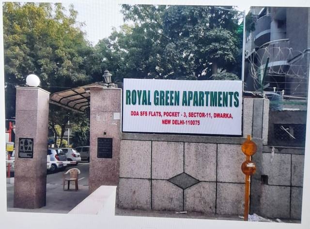 2 bhk flat for sale in DDA Royal Green Apartment